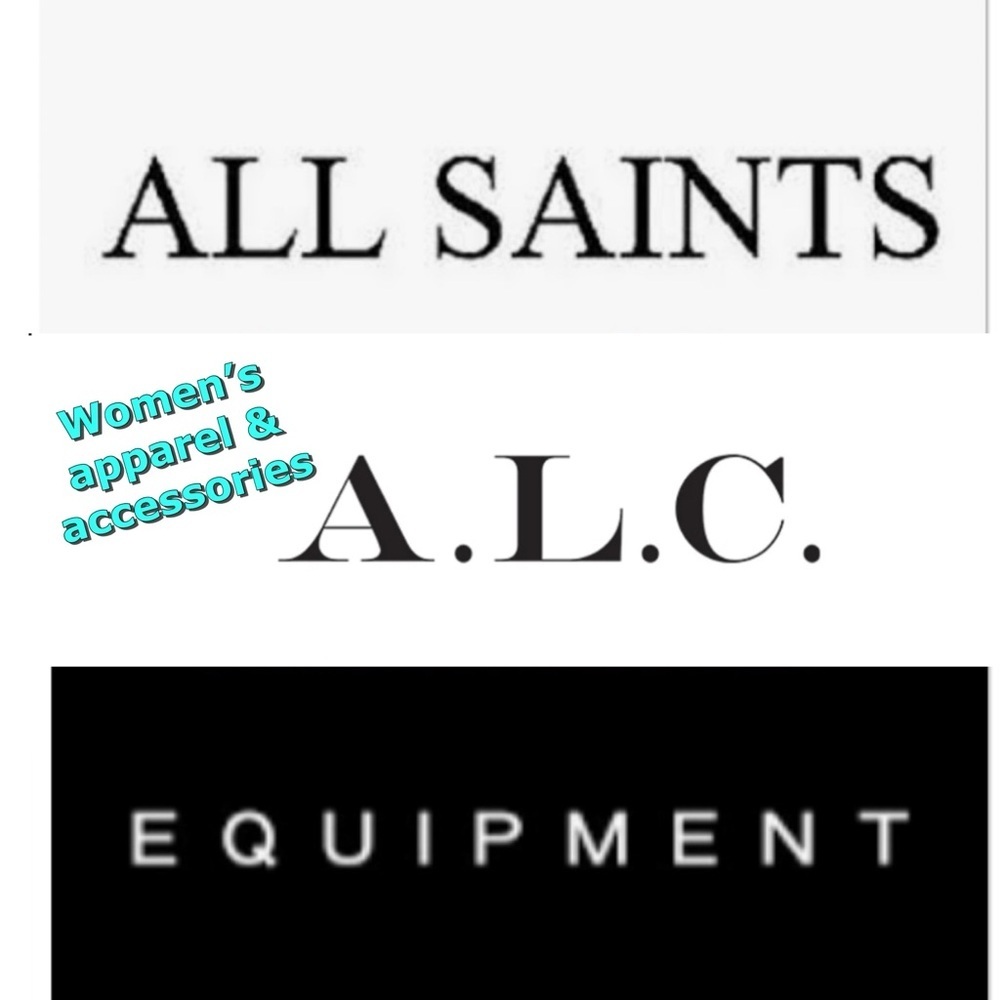 All Saints & Equipment apparel & accessories separator listing